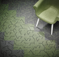 Flotex Triad planks 131013 Green Line фото 2 | FLOORDEALER